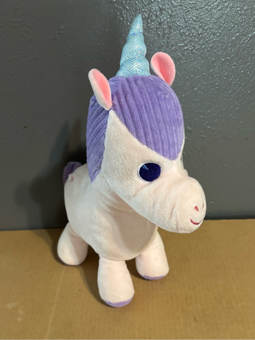 Kohl’s Care Purple Pink Unicorn Plush Toy soft